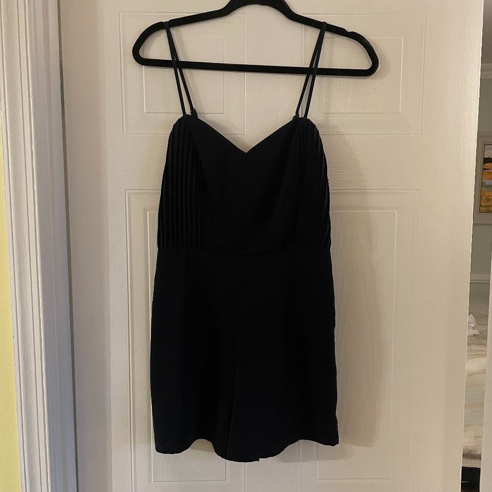 Navy romper